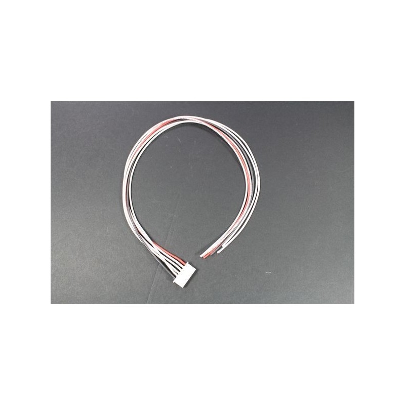 Balancing sockets - Balancing socket JST-XH female for 5S battery, 0,25 mm² 30 cm Muldental silicone - FLASH RC