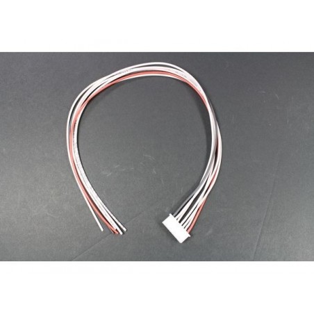 Balancing sockets - Balancing socket JST-XH female for 6S battery, 0,25 mm² 30 cm Muldental silicone - FLASH RC