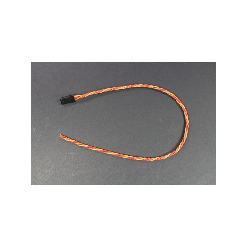 Servokabel - Stecker JR male 30cm 0,25mm² verdrillt Muldental - FLASH RC