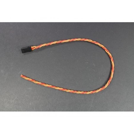 Cables servo - JR macho 30cm 0,25mm² trenzado Muldental - FLASH RC