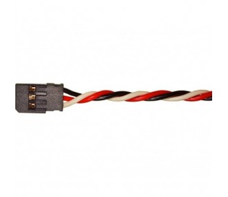 Servo cables - Futaba male plug 30cm 0,25mm² twisted Muldental - FLASH RC