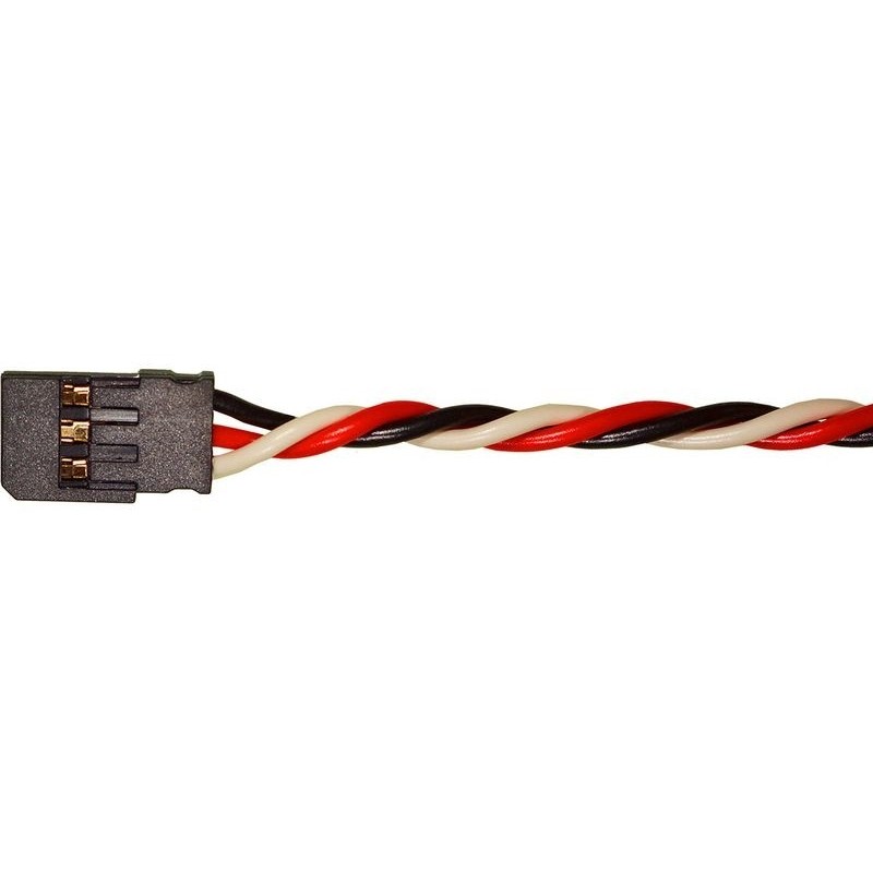 Servokabel - Stecker Futaba male 30cm 0,25mm² verdrillt Muldental - FLASH RC