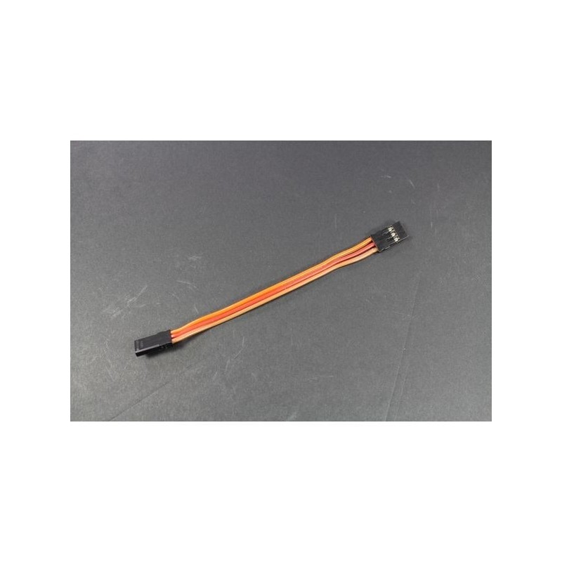 Extensiones servo - Cable patch UNI/JR macho/macho 10cm - 0,25mm² Muldental - FLASH RC
