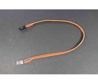 Extensiones servo - Cable patch UNI/JR macho/macho 30cm - 0,25mm² Muldental - FLASH RC