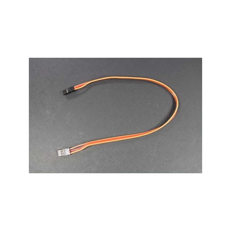 Rallonges servos - Cable patch UNI/JR male/male 30cm - 0,25mm² Muldental - FLASH RC