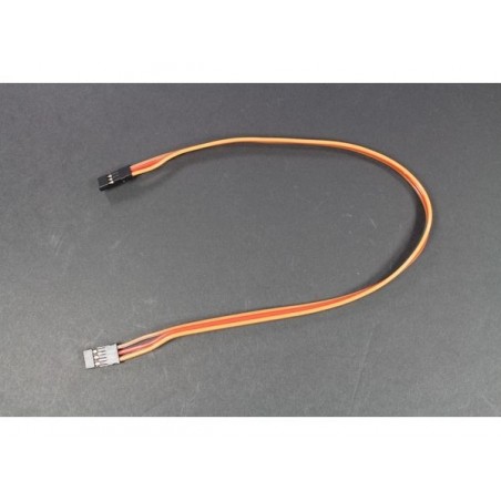 Extensiones servo - Cable patch UNI/JR macho/macho 30cm - 0,25mm² Muldental - FLASH RC