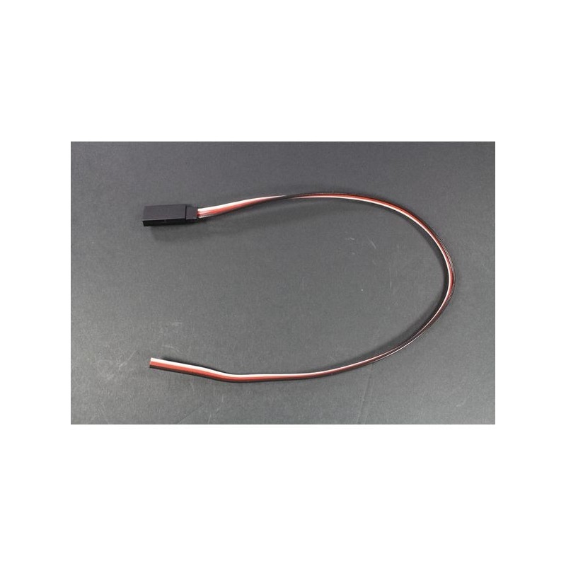 Cables servo - Futaba hembra 30cm 0,25mm² plano Muldental - FLASH RC