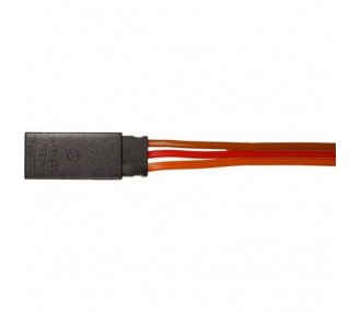 Servo cables - JR female plug 100cm 0,25mm² flat Muldental - FLASH RC