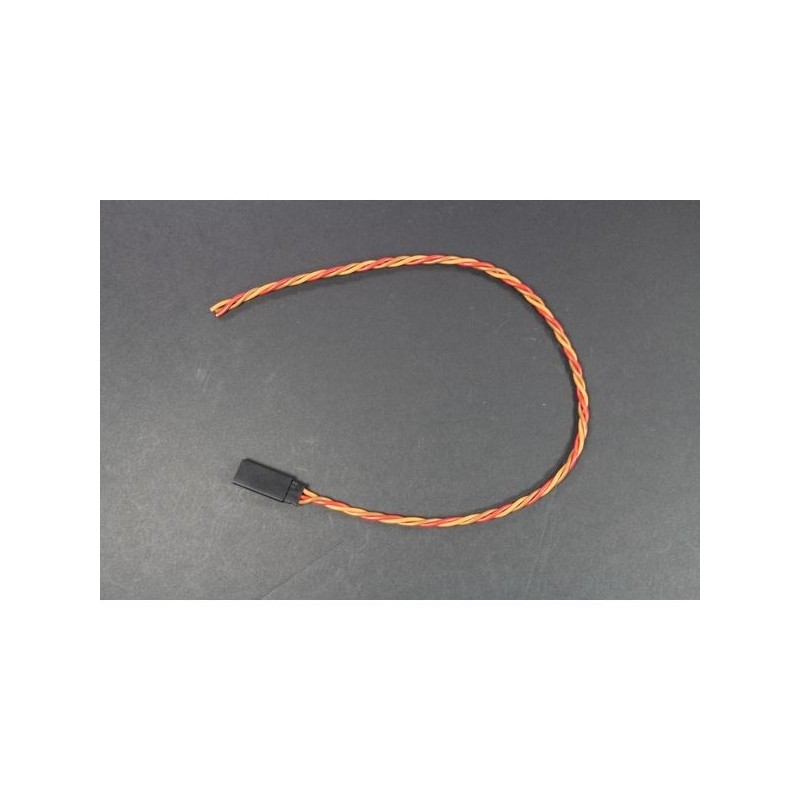 Servo cables - JR female plug 30cm 0,25mm² twisted Muldental - FLASH RC