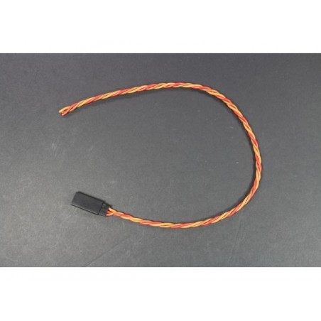 Servo cables - JR female plug 30cm 0,25mm² twisted Muldental - FLASH RC