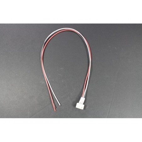Prises d'équilibrage - Prise équilibrage JST-XH male 2S, 0,25 mm² 30 cm silicone Muldental - FLASH RC