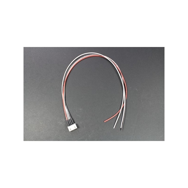 Prises d'équilibrage - Prise équilibrage JST-XH male 3S, 0,25 mm² 30 cm silicone Muldental - FLASH RC
