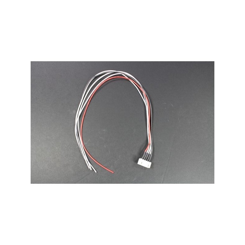 Balancing sockets - Balancing socket JST-XH male 4S, 0,25 mm² 30 cm silicone Muldental - FLASH RC