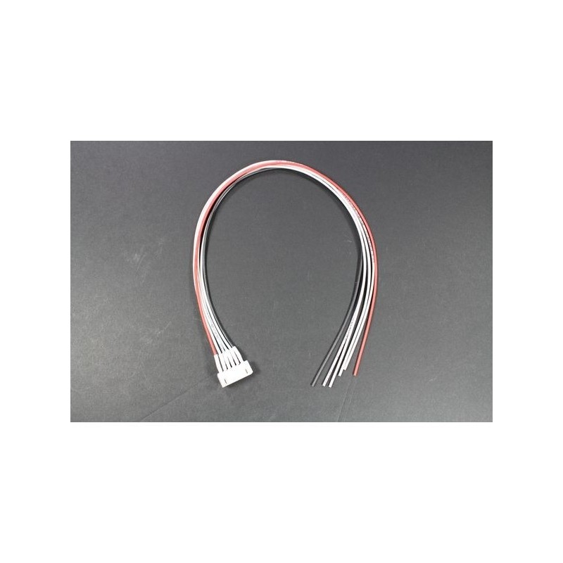 Balancing sockets - Balancing socket JST-XH male 5S, 0,25 mm² 30 cm silicone Muldental - FLASH RC