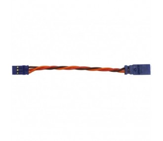 Servo extensions - Servo extension 75cm JR 0,35mm² twisted Silicone Muldental - FLASH RC