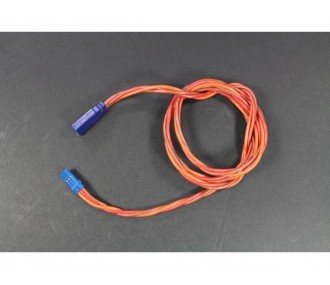 Extensiones servo - Extensión servo 75cm JR 0,50mm² retorcida Silicona Muldental - FLASH RC