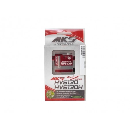 Servos - Servo slim alu digital metal HV6130 10 mm Mks - FLASH RC