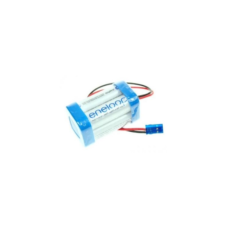 Batteries de réception - Batterie 4,8V 1900mAh NiMh bloc ENELOOP - FLASH RC
