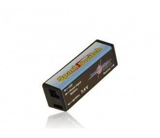 Switch & mehr - Zündschalter SparkSwitch, regulierte Spannung 7.4V PowerBox - FLASH RC