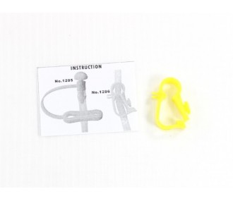 Benzin/Methanol-Schläuche & Akk. - Schlauchklemme mit Prolux-Clip - FLASH RC