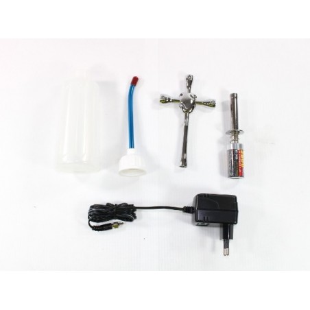 Démarrage moteur - Kit de démarrage thermique (accu/chargeur/clefs 8/9/10/12) Prolux - FLASH RC