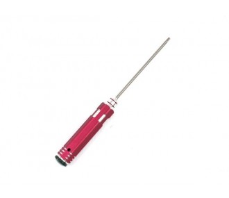 Destornillador Allen - Destornillador Allen reforzado 3,0mm (10,4cm rojo) Prolux - FLASH RC