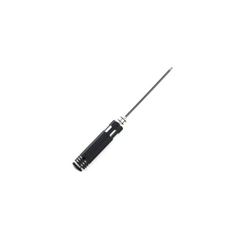 Hex screwdriver - Hex screwdriver reinforced 2.5mm (12cm black) Prolux - FLASH RC
