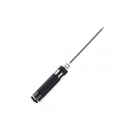 Hex screwdriver - Hex screwdriver reinforced 2.5mm (12cm black) Prolux - FLASH RC