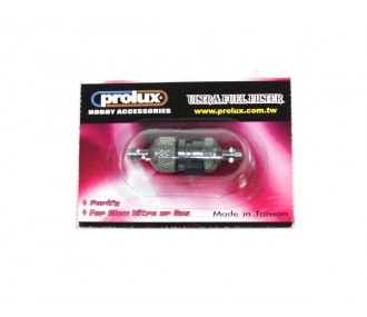 Mangueras de combustible/metanol y acc. - Filtro de combustible Prolux gris - FLASH RC