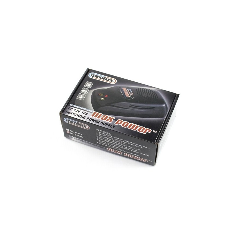 Stabilisiertes Netzteil - 12V 10A Prolux Netzteil - FLASH RC