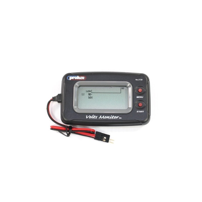 Voltmetri - Voltmetro LCD Prolux 3,7-20V - FLASH RC