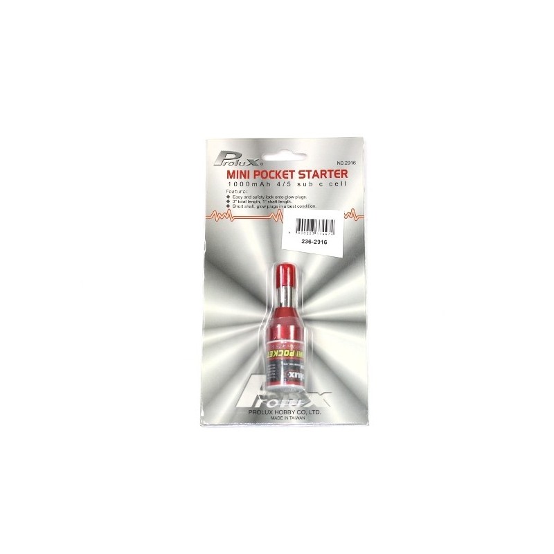 Engine start - Spark plug socket with battery 4/5 SC 1000mAh Prolux - FLASH RC