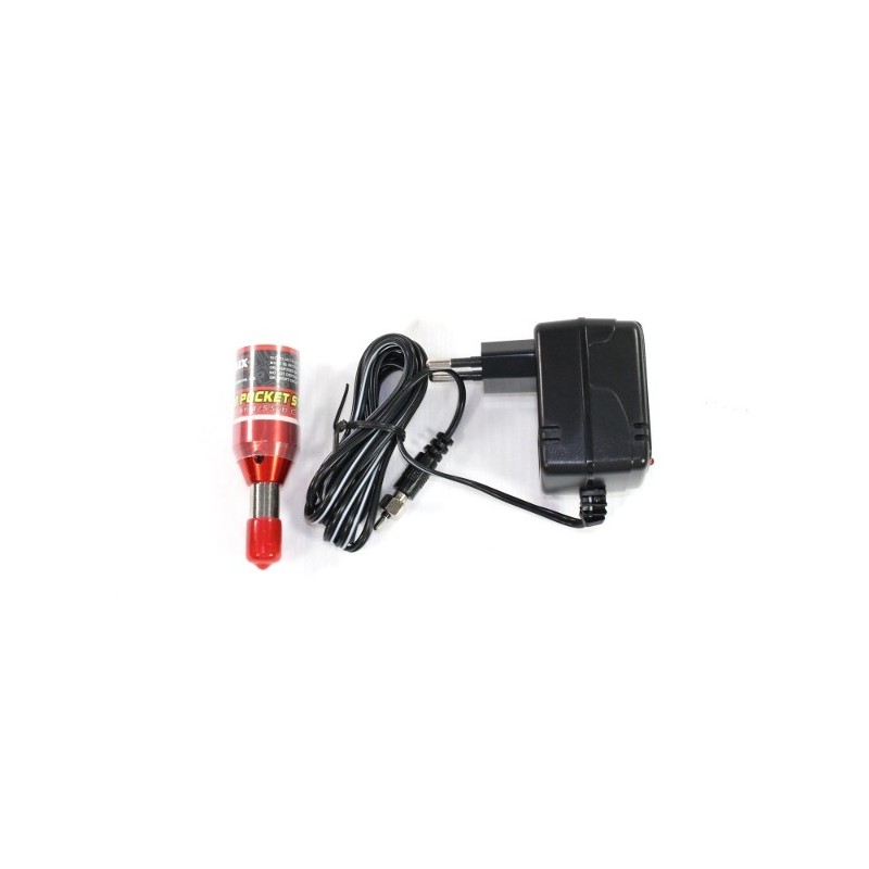 Démarrage moteur - Socquet à bougie avec accu 4/5 SC 1000mAh + chargeur Prolux - FLASH RC