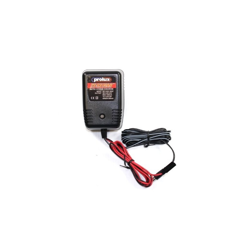 Wall chargers TX/RX - Wall charger 4/8 el. Tx/Rx (JR/Graupner sockets) Prolux - FLASH RC