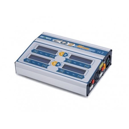 Caricabatterie - Caricatore CQ2 4x50W 12V/220V EV PEAK - FLASH RC