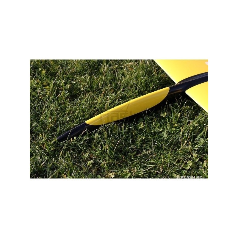 Motoplaneurs RC - E-Typhoon PLUS tout fibre env.2.90m jaune/noir & blanc RCRCM - FLASH RC