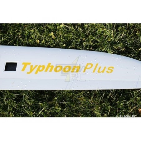 RC Motorgliders - E-Typhoon PLUS all fiber approx.2.90m yellow/black & white RCRCM - FLASH RC