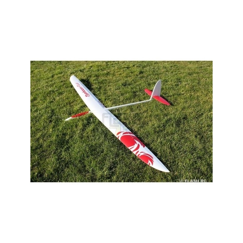 Motoalianti RC - E-Typhoon PLUS tutta fibra circa 2,90m bianco e rosso RCRCM - FLASH RC