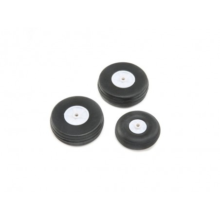 Kit carrello di atterraggio - Set di ruote: F-16 Thunderbird 70mm EDF E-Flite - EFL7820 - FLASH RC