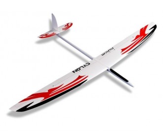 RC-Segelflugzeuge - Cylon Full Carbon ca.2.00m weiß/rot & schwarz RCRCM - FLASH RC