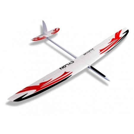 Planeadores RC - Cylon Full Carbon aprox.2.00m blanco/rojo y negro RCRCM - FLASH RC
