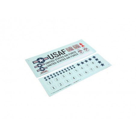 Tableros de calcas - Juego de calcas: F-16 Thunderbird 70mm EDF E-Flite - EFL7821 - FLASH RC