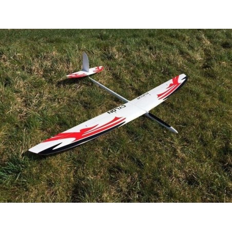 Planeadores RC - Cylon Full Carbon aprox.2.00m blanco/rojo y negro RCRCM - FLASH RC