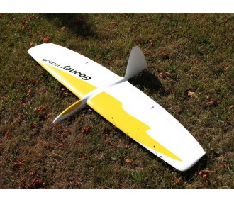 RC Flying Wings - Gooney white & yellow flying wing approx.1.50m RCRCM - FLASH RC