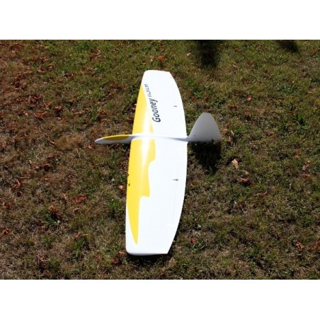 RC Flying Wings - Gooney ala voladora blanca y amarilla aprox.1.50m RCRCM - FLASH RC