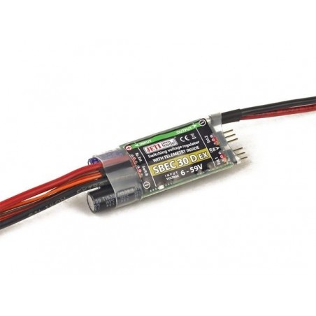 Interruttore Bec - Interruttore Bec 8.2A - 5/8,4V - Jeti SBEC 30 D EX - FLASH RC