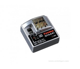 Gyroscopes - Gyroscope GYA441 AVION (pour profondeur ou ailerons) Futaba - FLASH RC
