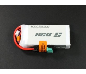 Batterie compatibili MULTIPLEX - Batteria Dualsky ECO S, lipo 3S 11.1V 1300mAh 25C presa MPX - FLASH RC