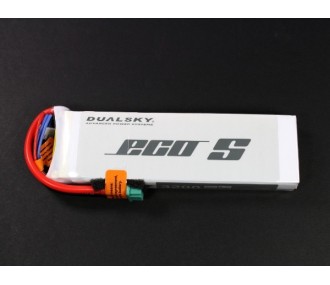 Batterie Dualsky ECO S, lipo 3S 11.1V 3200mAh 25C prise MPX - FLASH RC