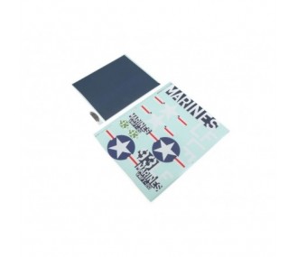 Decoration boards - F4U-4 1.2M - E-Flite decoration board - EFL8506 - FLASH RC